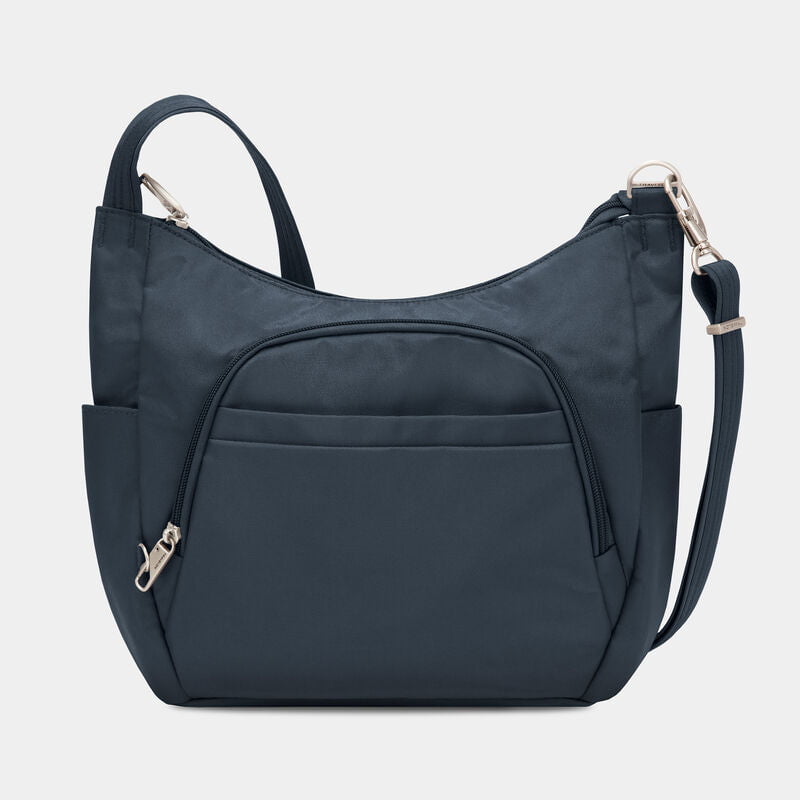 Travelon Handbag Midnight Travelon Anti-Theft Classic Crossbody Bucket Bag (RFID Blocking)
