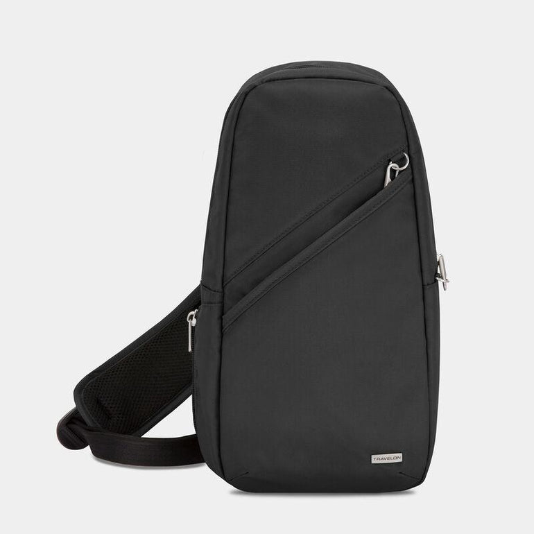 Travelon Sling Bag Black Travelon Anti-Theft Classic Sling Bag (RFID Blocking)