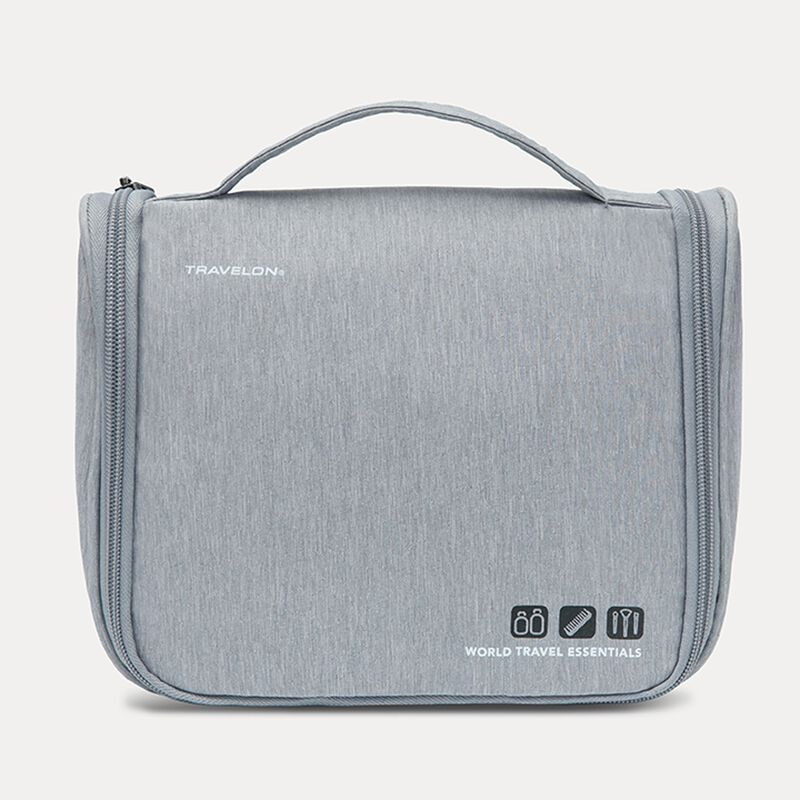 Travelon Toiletry kit Gray Heather Travelon World Travel Essentials Toiletry Kit