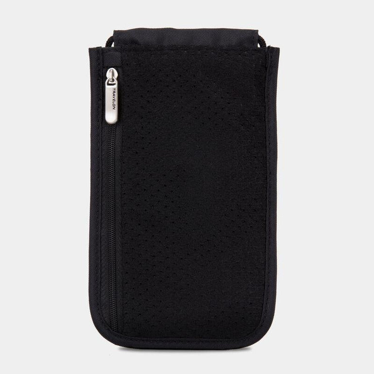 Travelon Travel Accessories Black Travelon RFID Blocking Classic Deluxe Boarding Pouch