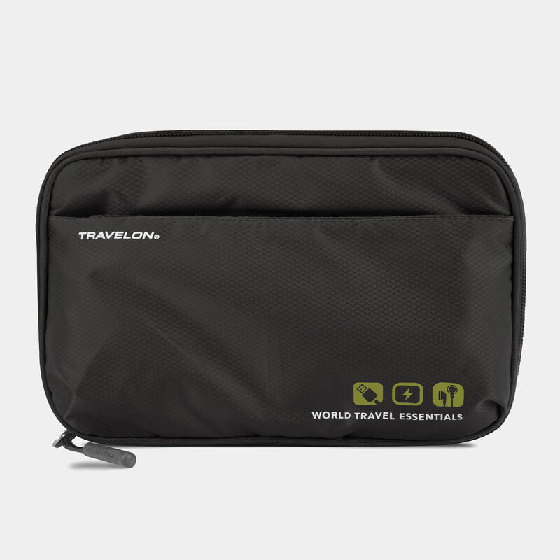 Travelon Travel Accessories Black Travelon World Travel Essentials Tech Organizer
