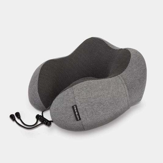 Travelon Travel Accessories Charcoal Travelon Contoured Memory Foam Travel Pillow