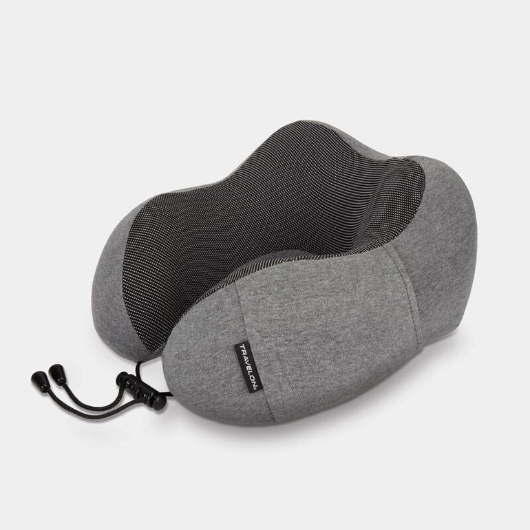 Travelon Travel Accessories Charcoal Travelon Contoured Memory Foam Travel Pillow
