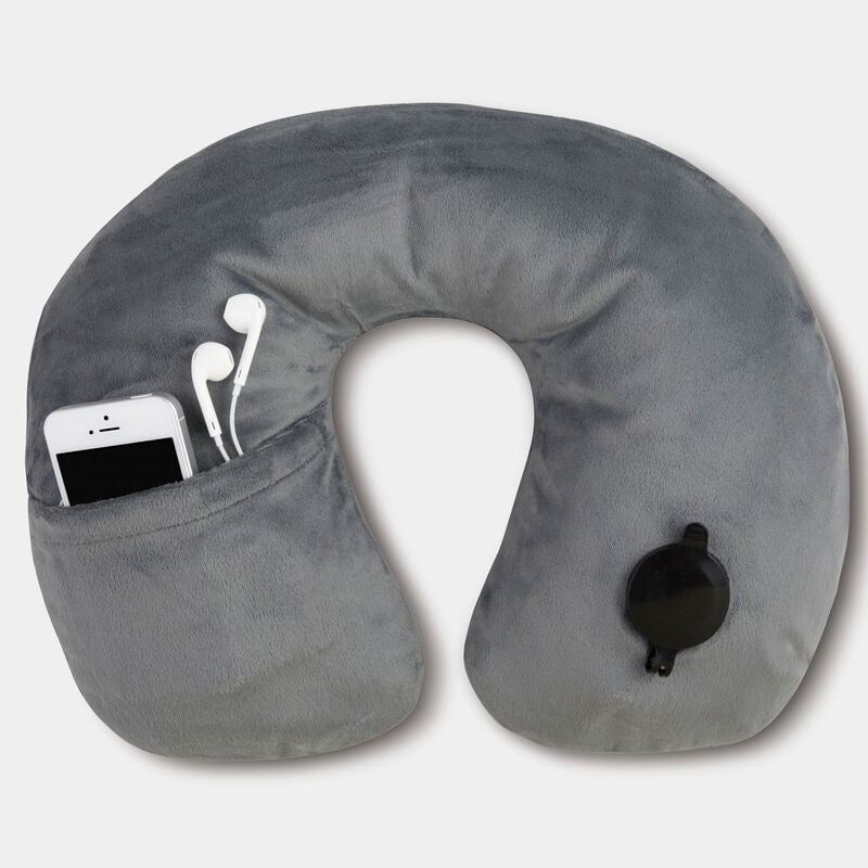 Travelon Travel Accessories Gray Travelon Deluxe Inflatable Pillow