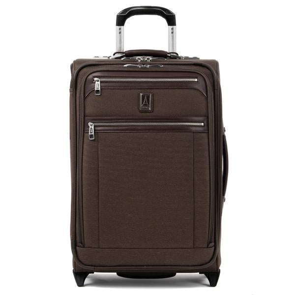 Travelpro Luggage Espresso Travelpro Platinum Elite 22 Inch Expandable Carry-On Rollaboard Luggage