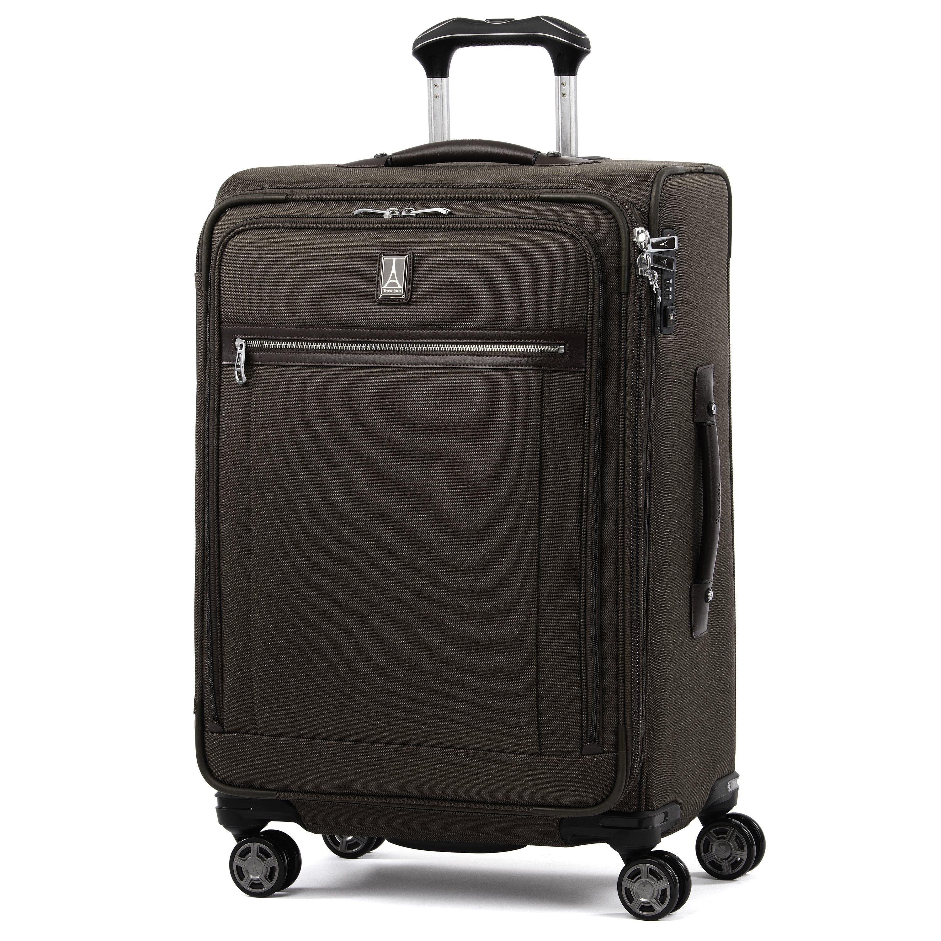 Travelpro Luggage Espresso Travelpro Platinum Elite 25 Inch Expandable Spinner Luggage