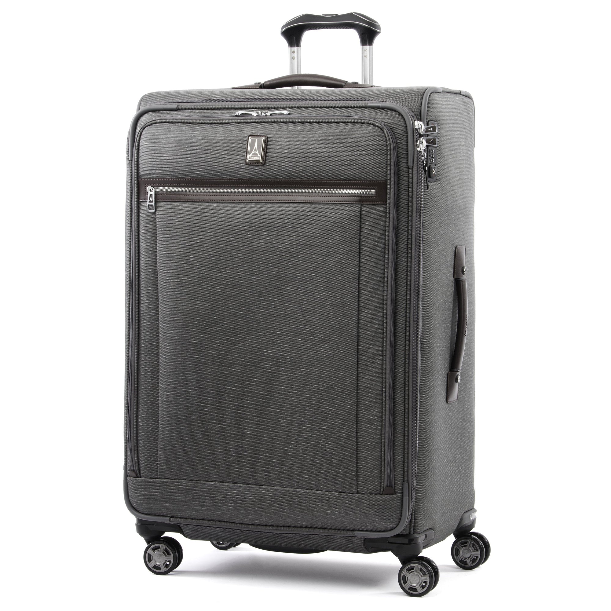 Travelpro Luggage Grey Travelpro Platinum Elite 29 Inch Expandable Spinner Luggage
