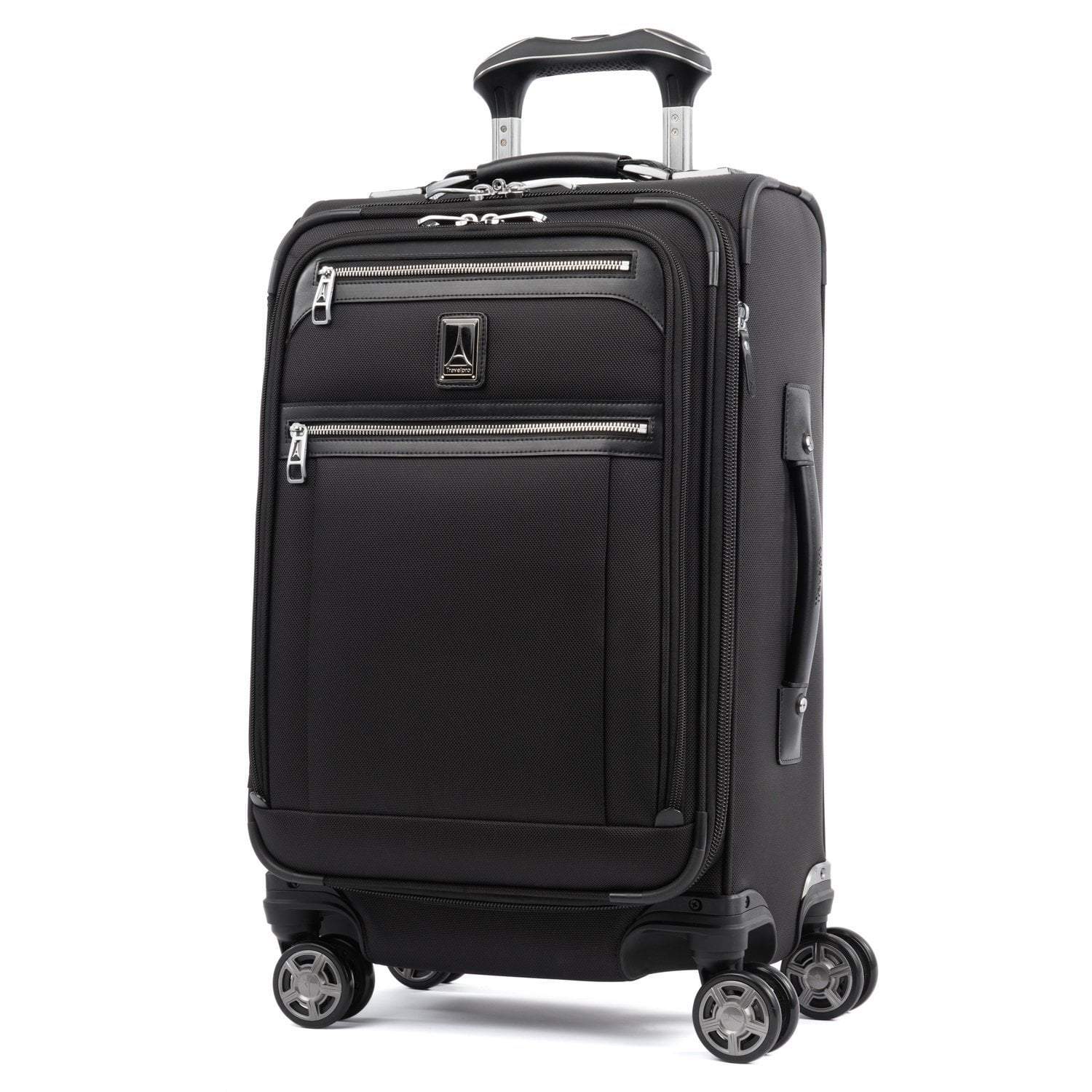 Travelpro Luggage Shadow Black Travelpro Platinum Elite 21 Inch Expandable Carry-On Spinner Luggage