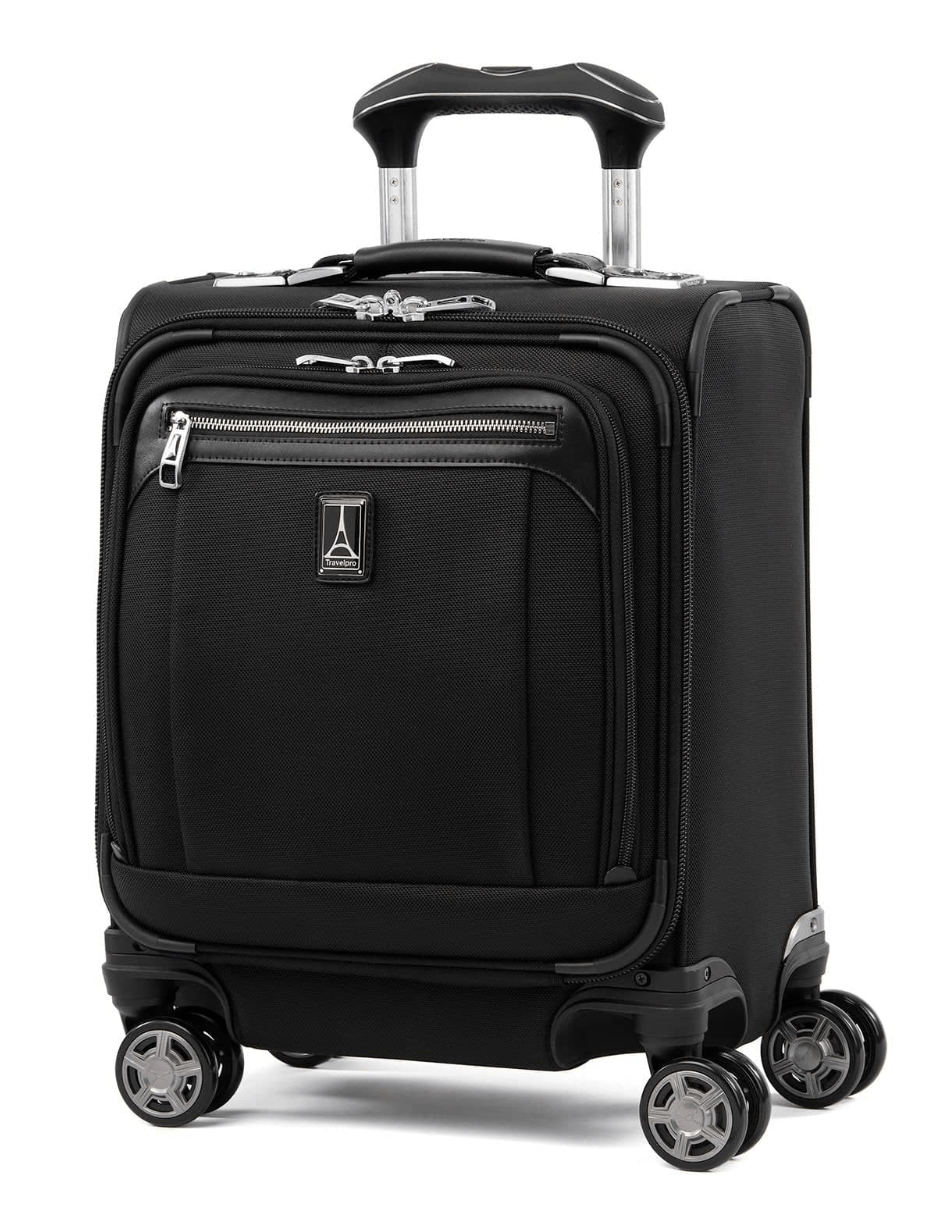 Travelpro Luggage Shadow Black Travelpro Platinum Elite Carry-On Spinner Tote