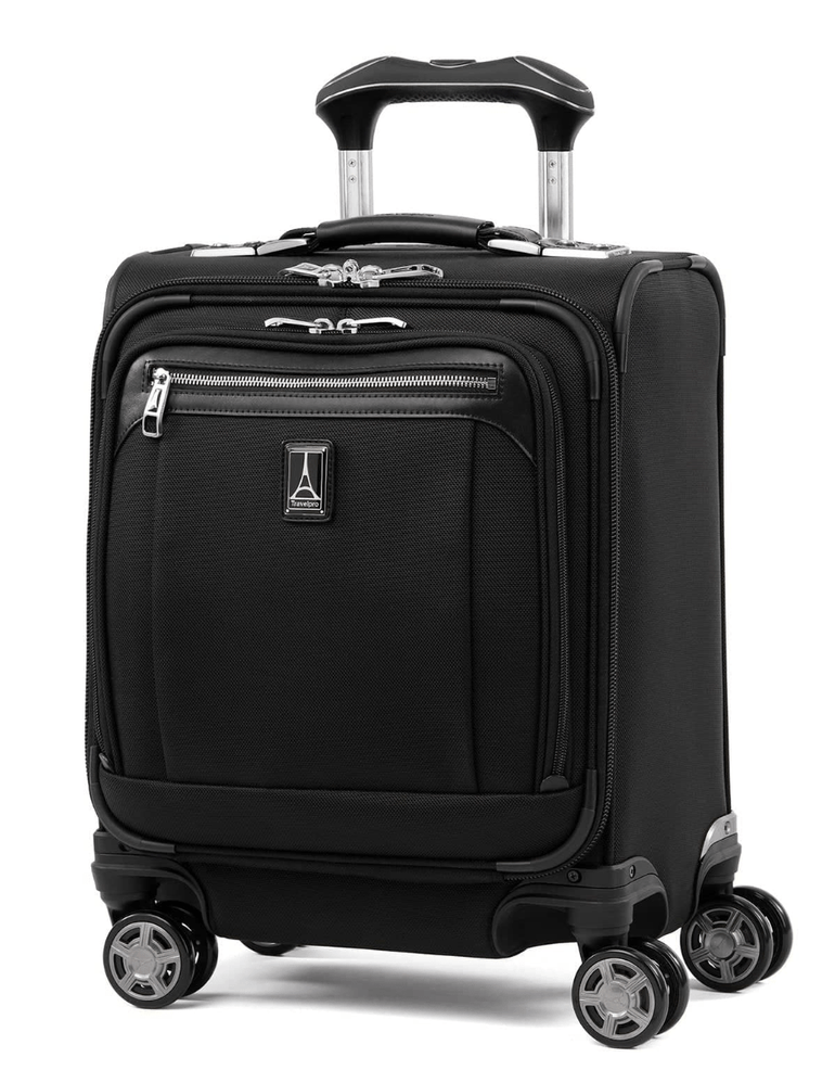 Travelpro Luggage Shadow Black Travelpro Platinum Elite Carry-On Spinner Tote