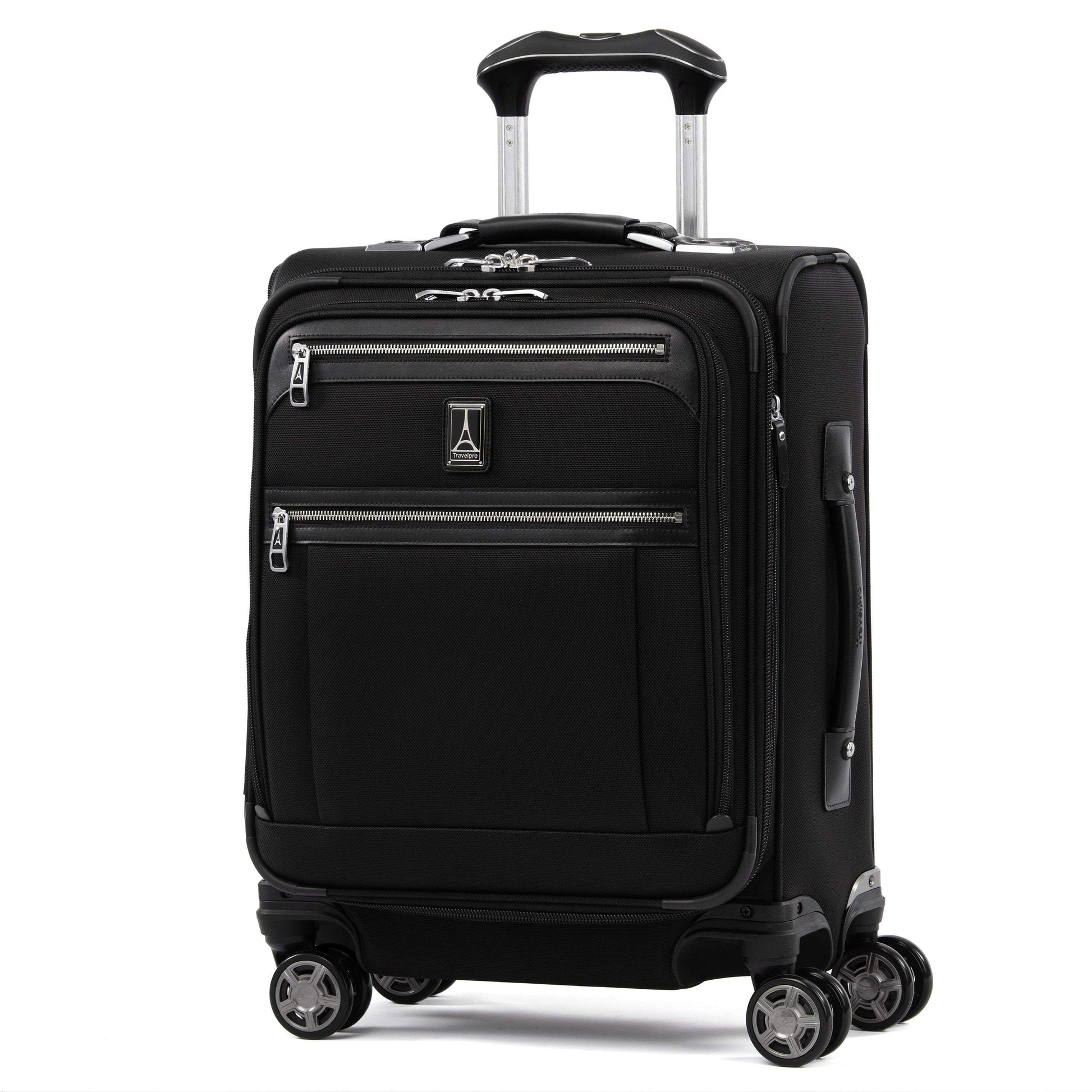 Travelpro Luggage Shadow Black Travelpro Platinum Elite International Expandable Carry-On Spinner Luggage