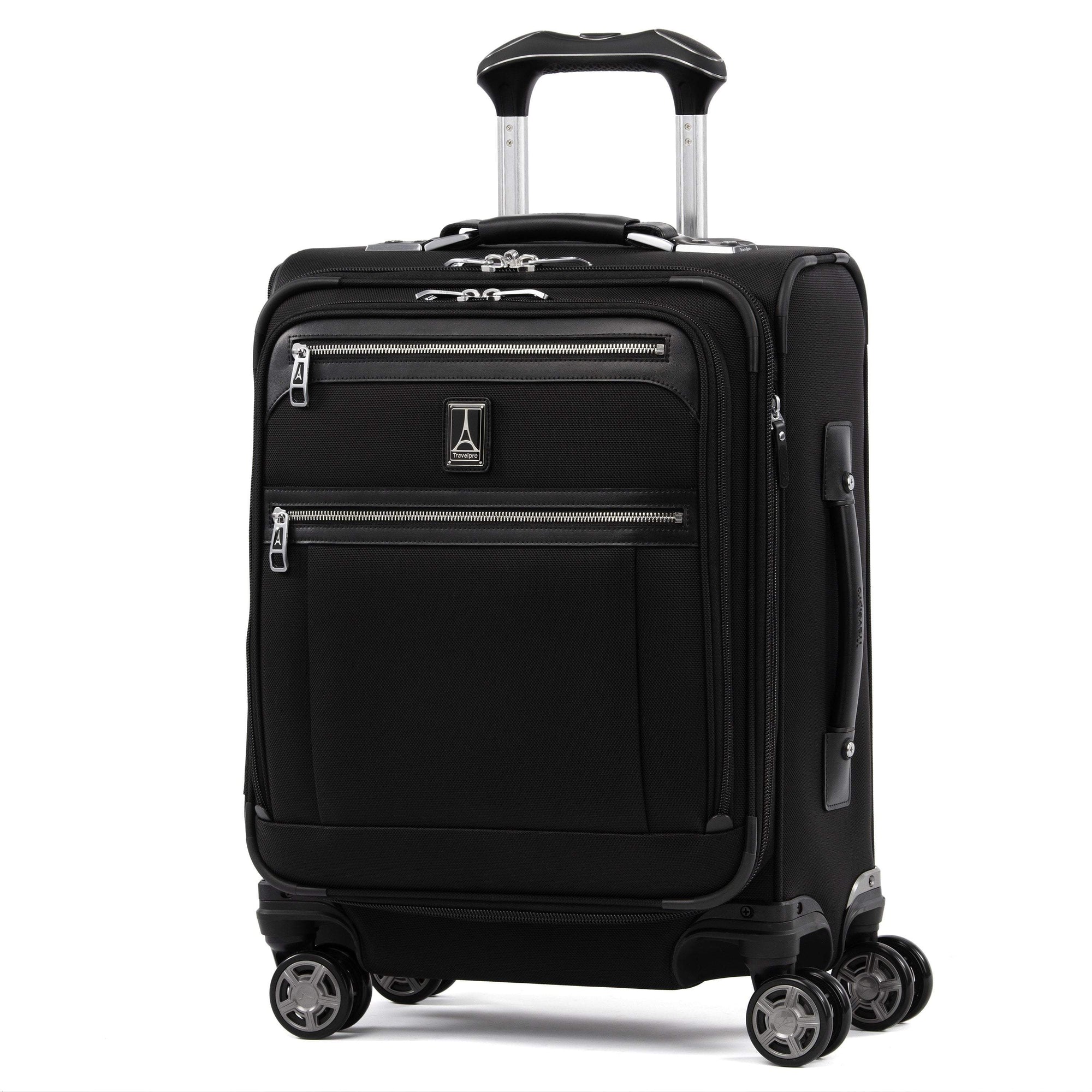 Travelpro Luggage Shadow Black Travelpro Platinum Elite International Expandable Carry-On Spinner Luggage