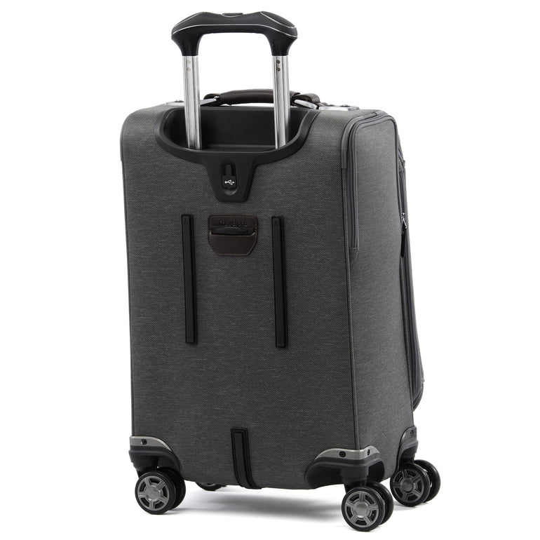 Travelpro Luggage Travelpro Platinum Elite 20 Inch Expandable Business Plus Carry-On Spinner
