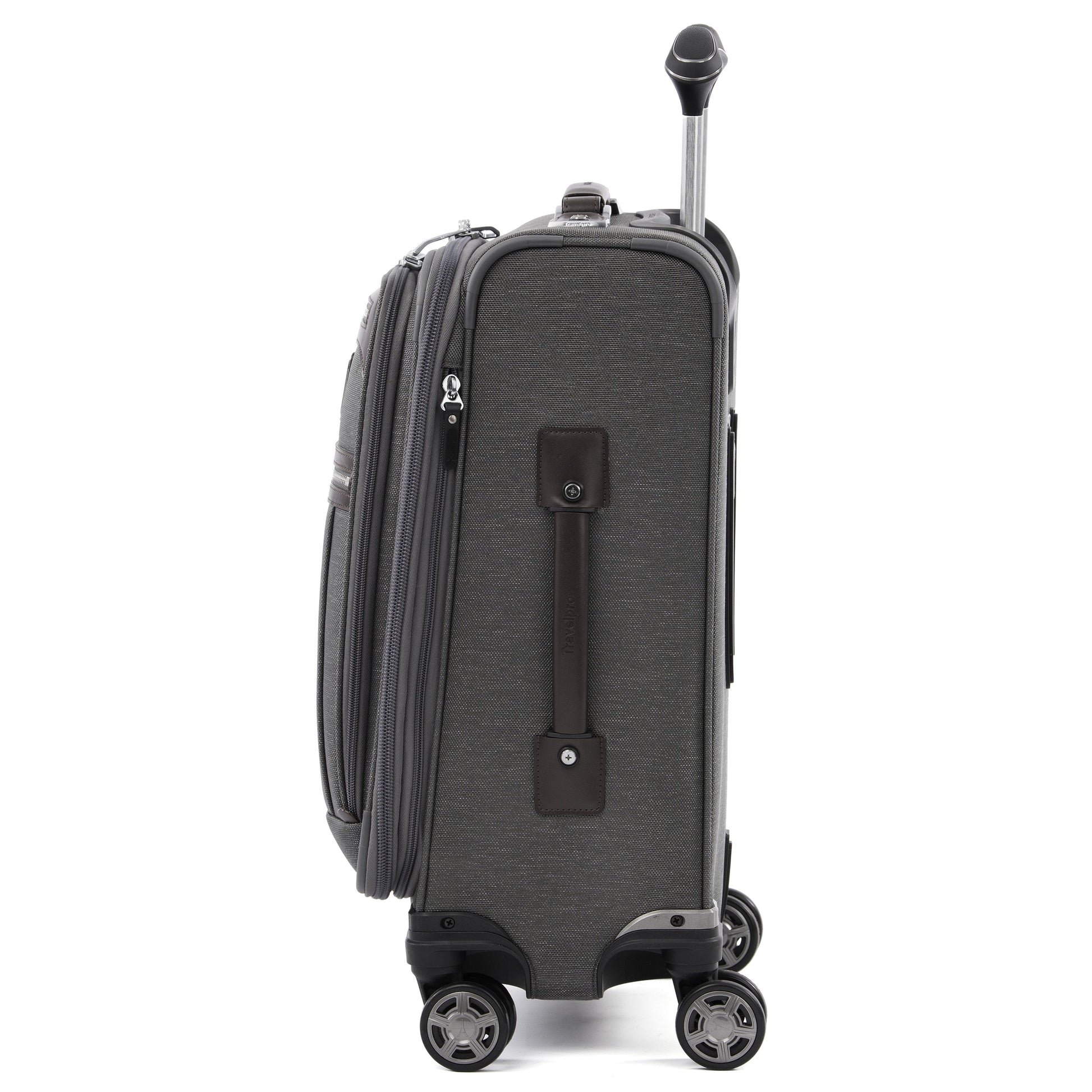 Travelpro Luggage Travelpro Platinum Elite 20 Inch Expandable Business Plus Carry-On Spinner