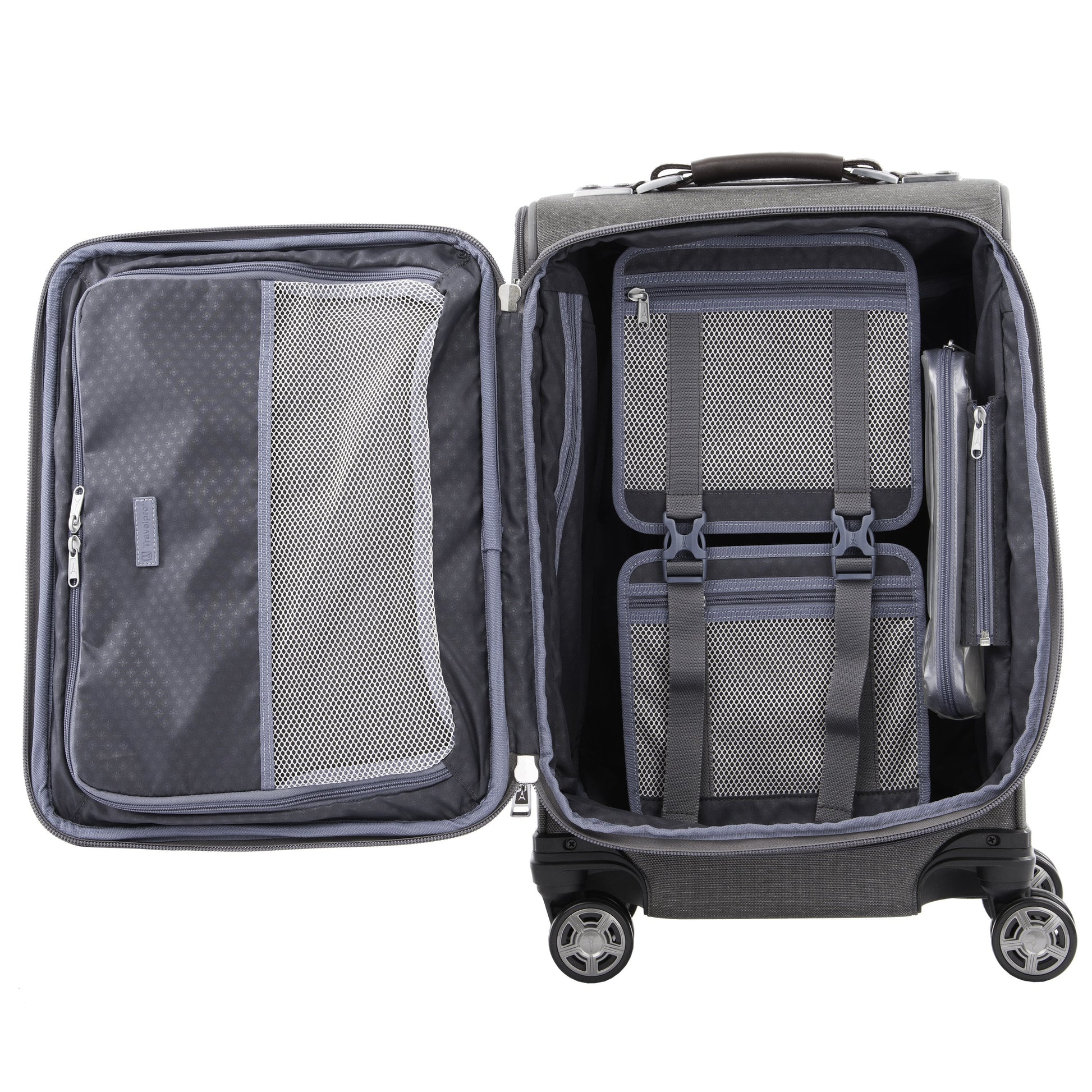 Travelpro Luggage Travelpro Platinum Elite 20 Inch Expandable Business Plus Carry-On Spinner