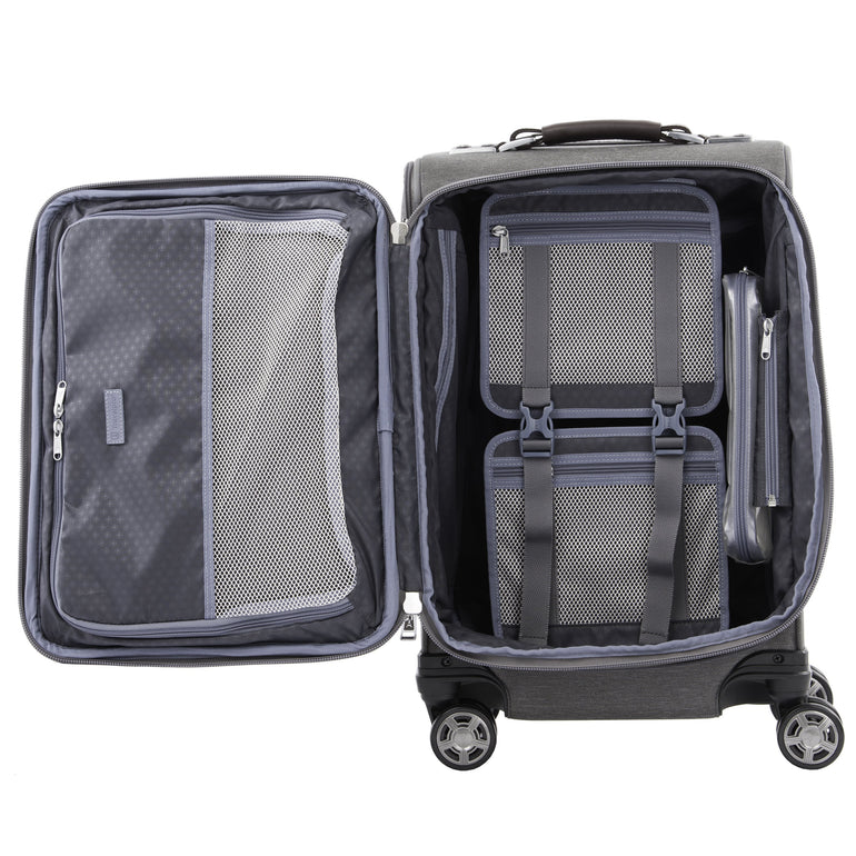 Travelpro Luggage Travelpro Platinum Elite 20 Inch Expandable Business Plus Carry-On Spinner