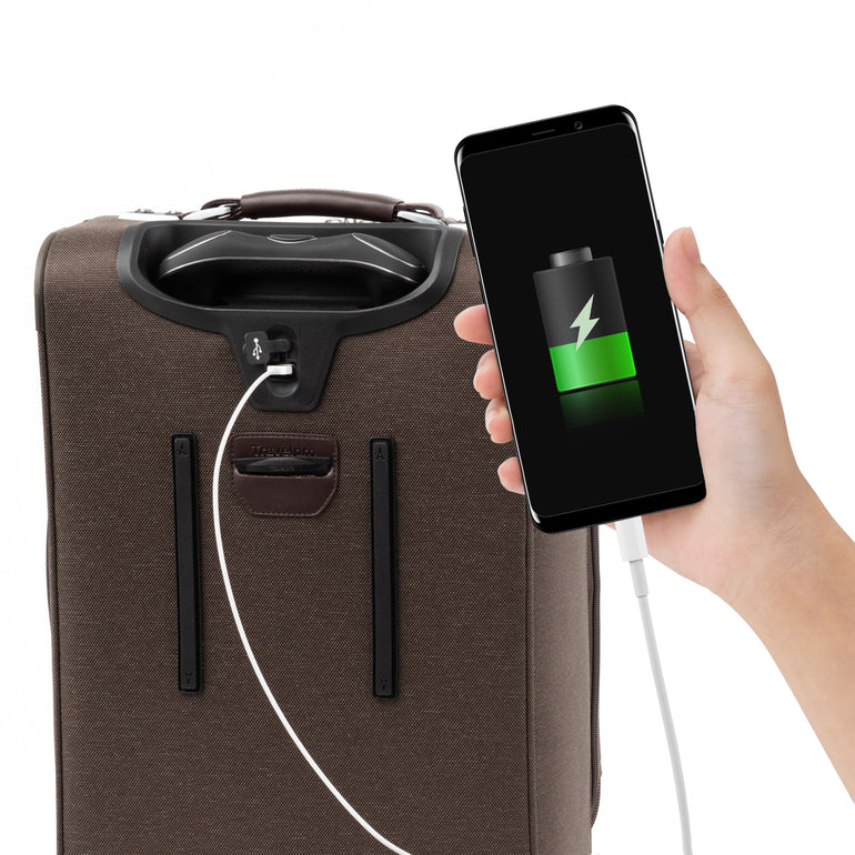 Travelpro Luggage Travelpro Platinum Elite 21 Inch Expandable Carry-On Spinner Luggage