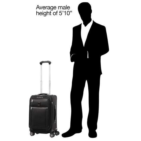 Travelpro Luggage Travelpro Platinum Elite 21 Inch Expandable Carry-On Spinner Luggage