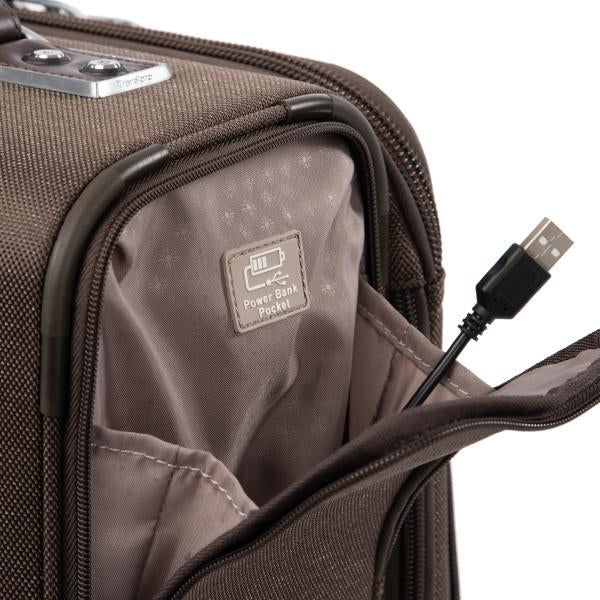 Travelpro Luggage Travelpro Platinum Elite 22 Inch Expandable Carry-On Rollaboard Luggage