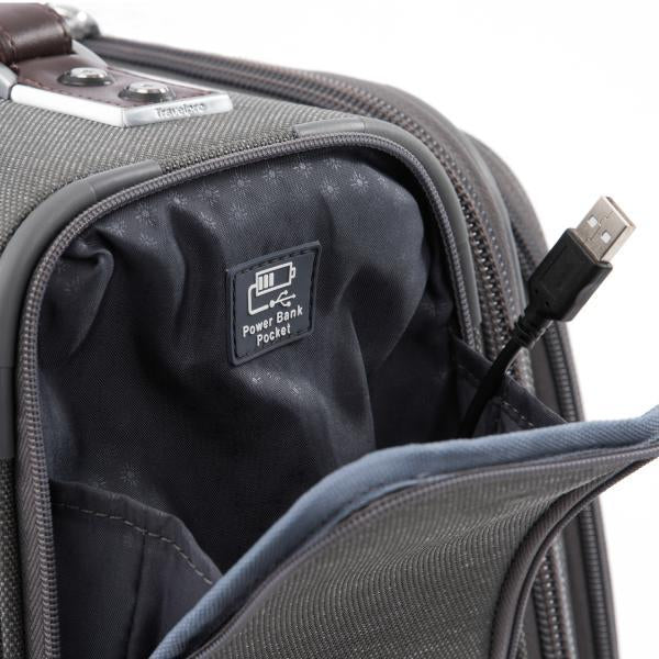 Travelpro Luggage Travelpro Platinum Elite 22 Inch Expandable Carry-On Rollaboard Luggage