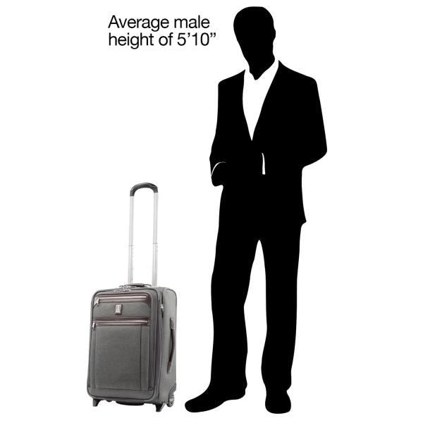 Travelpro Luggage Travelpro Platinum Elite 22 Inch Expandable Carry-On Rollaboard Luggage