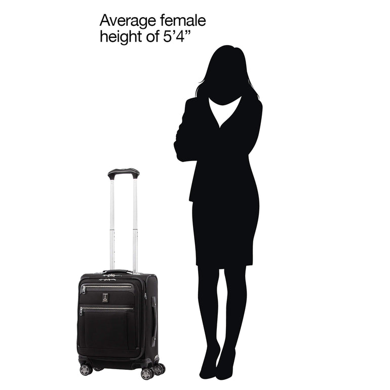 Travelpro Luggage Travelpro Platinum Elite International Expandable Carry-On Spinner Luggage